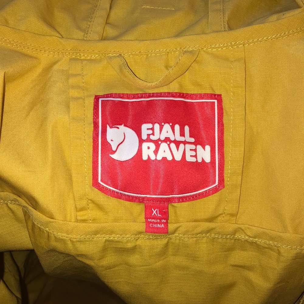 Fjallraven rain jacket